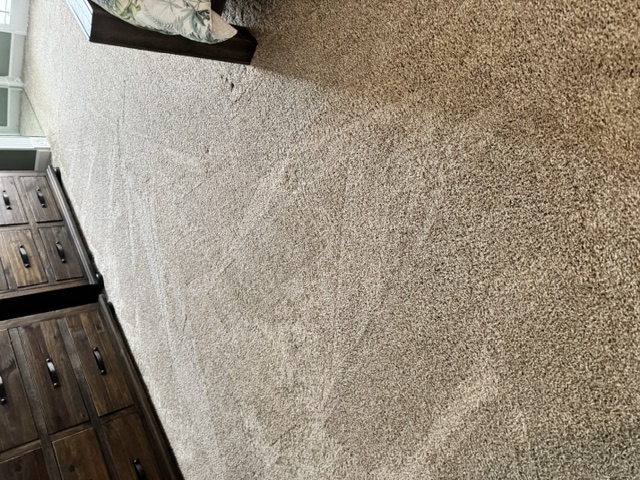 YesSir Services carpet stretching repair and cleaning project