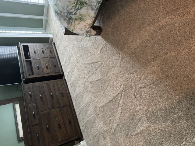YesSir Services carpet stretching repair and cleaning project